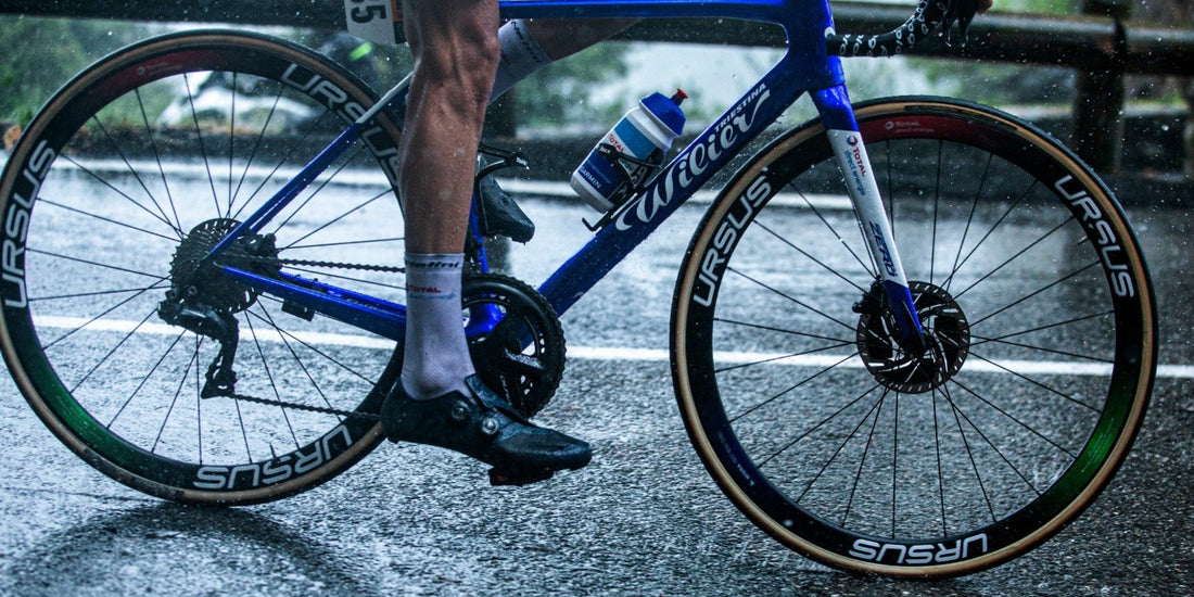 Le ruote Ursus su Wilier Zero SLR, la bici da corsa del team Total Direct Energie