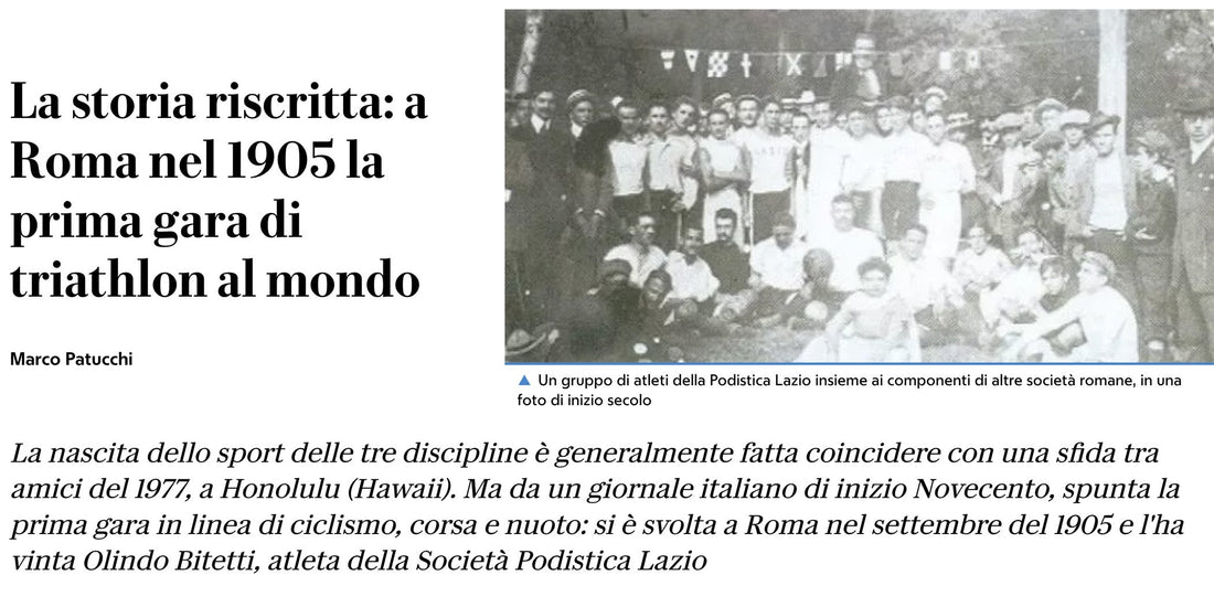 Che cos’è il Triathlon e la storia di questo sport