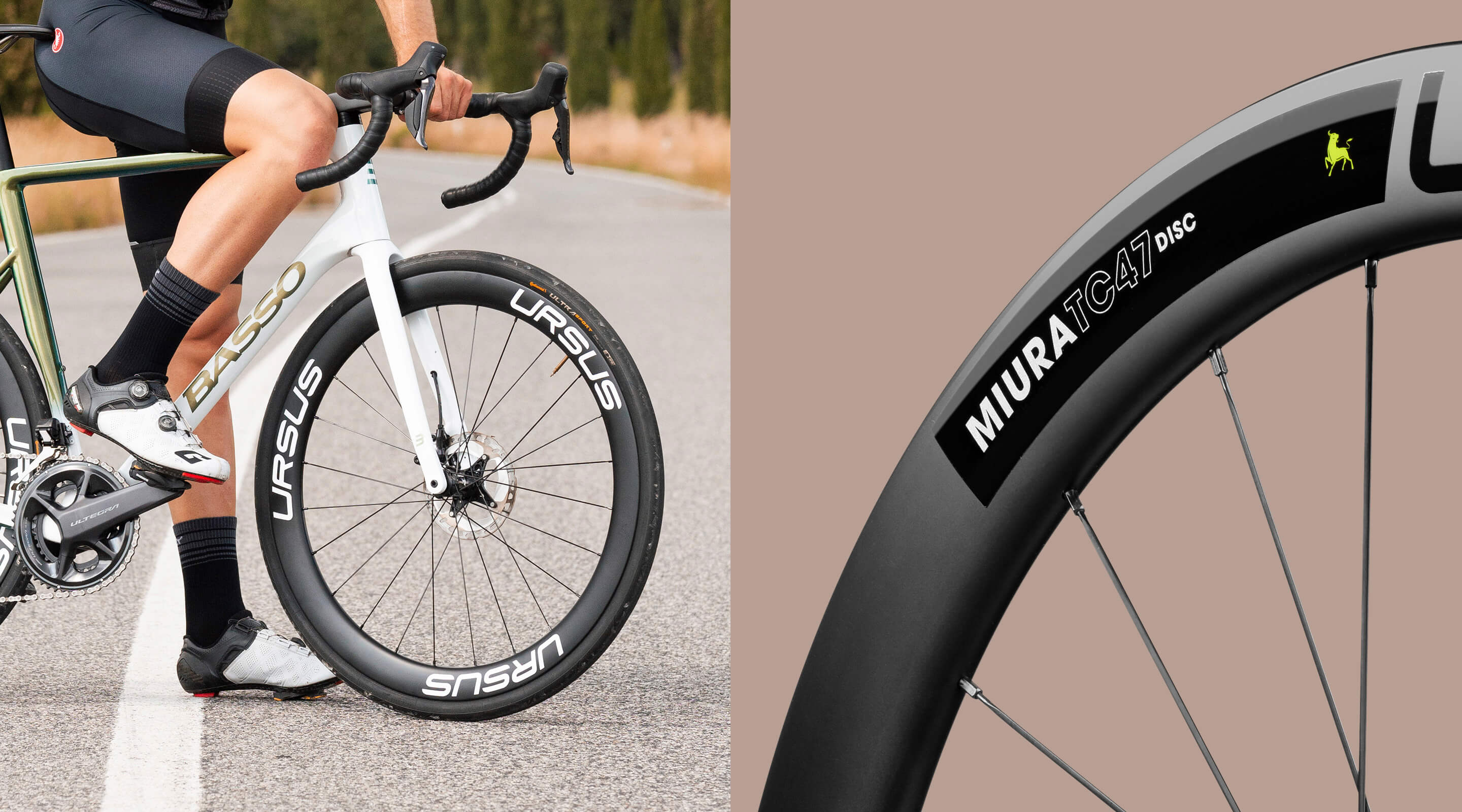 Racing bike wheels – Ursus